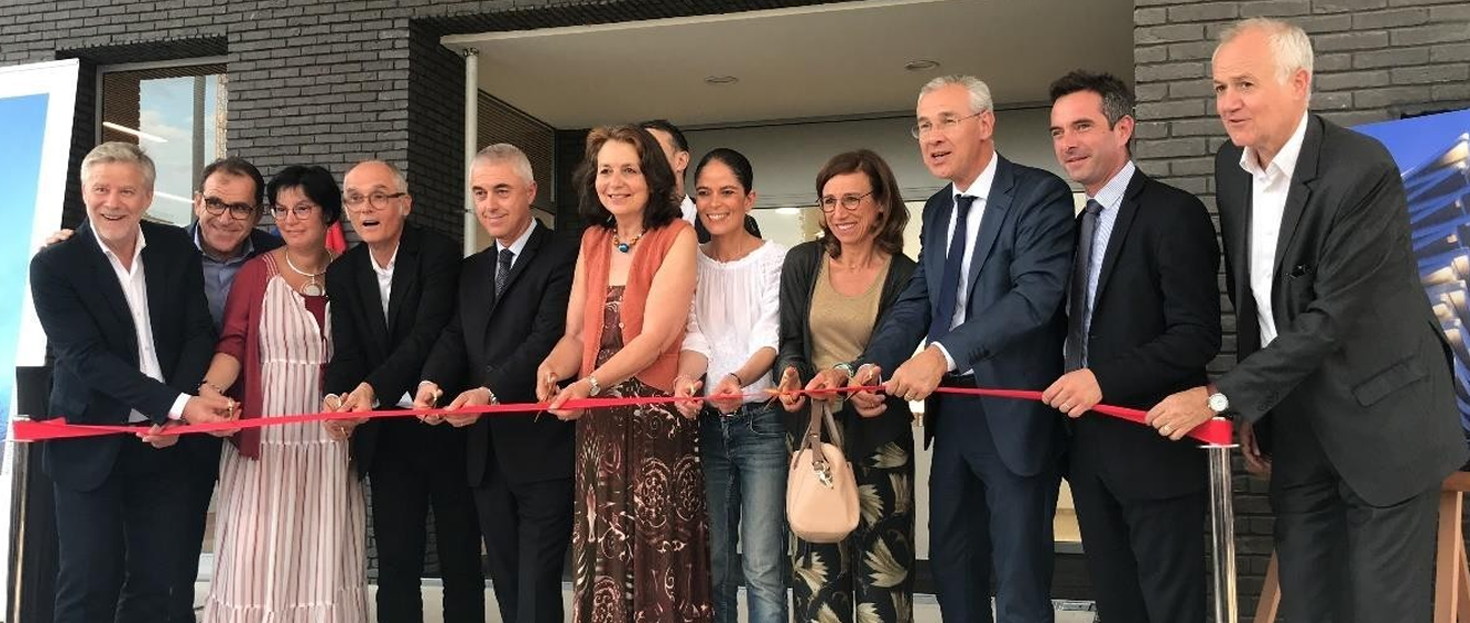 Inauguration de la résidence Trilogie en présence du Maire d'Asnières-sur-Seine