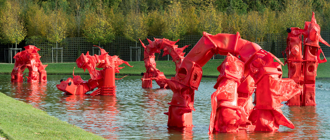 Exposition Voyage d'hiver au château de Versailles soutenue par Emerige Mécénat