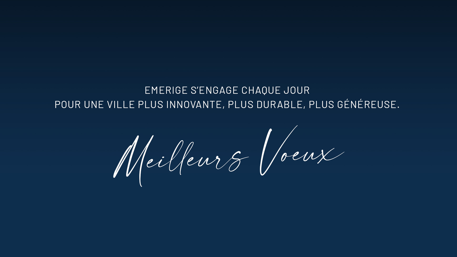 Voeux Emerige Immeuble Oeuvre